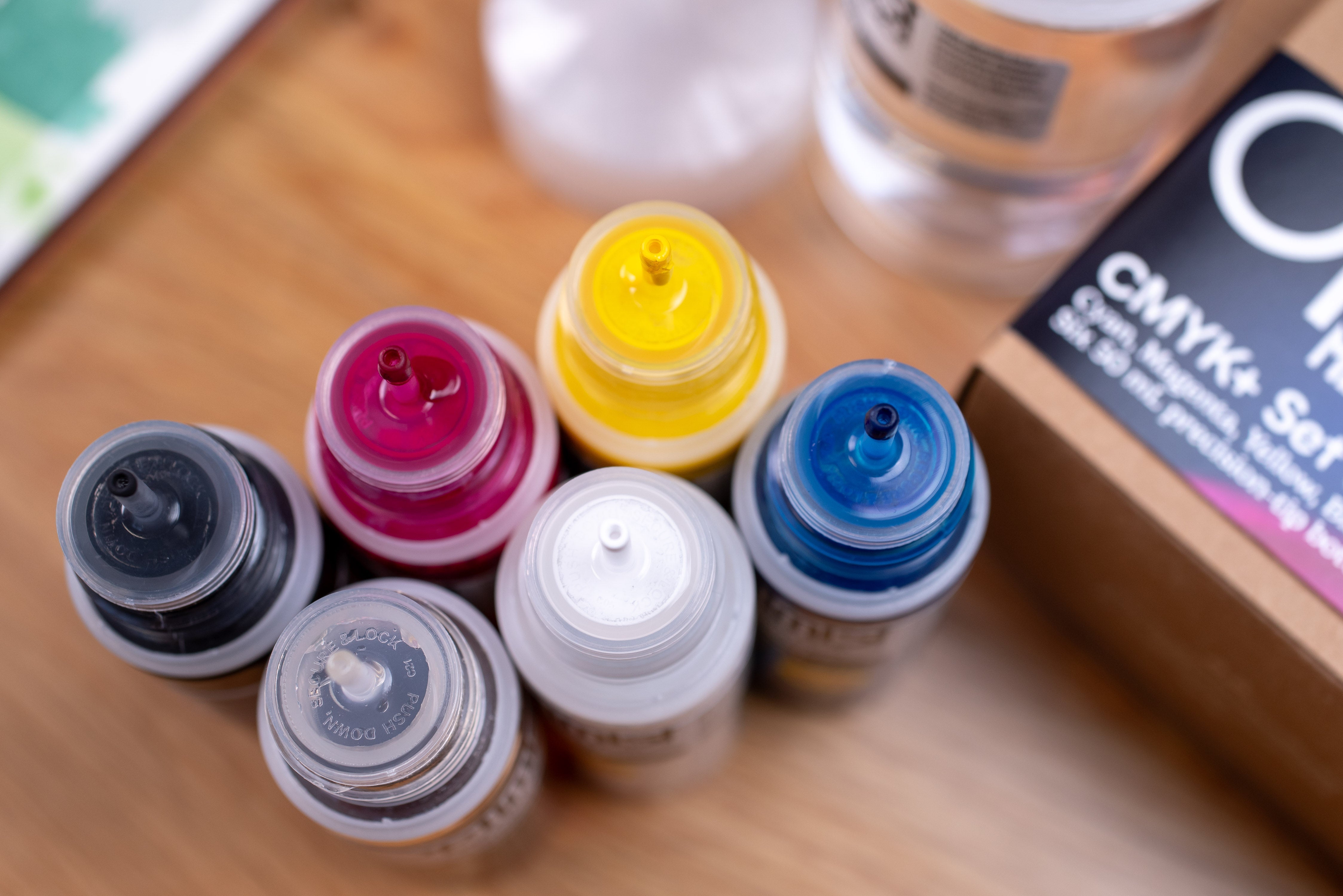 Optimist Pigment Ink, #230 Primary Cyan, 50 mL Precision Bottle