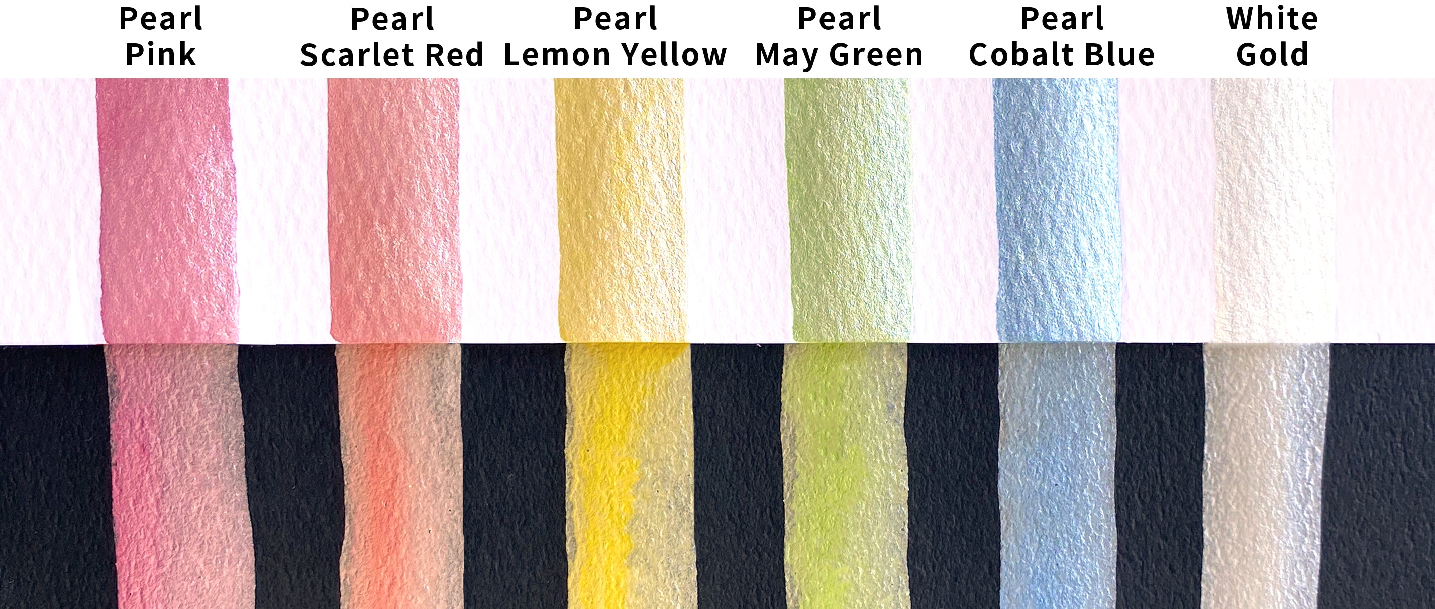 Kuretake - Gansai Tambi Watercolors, #734 Pearl Pink - St. Louis Art Supply