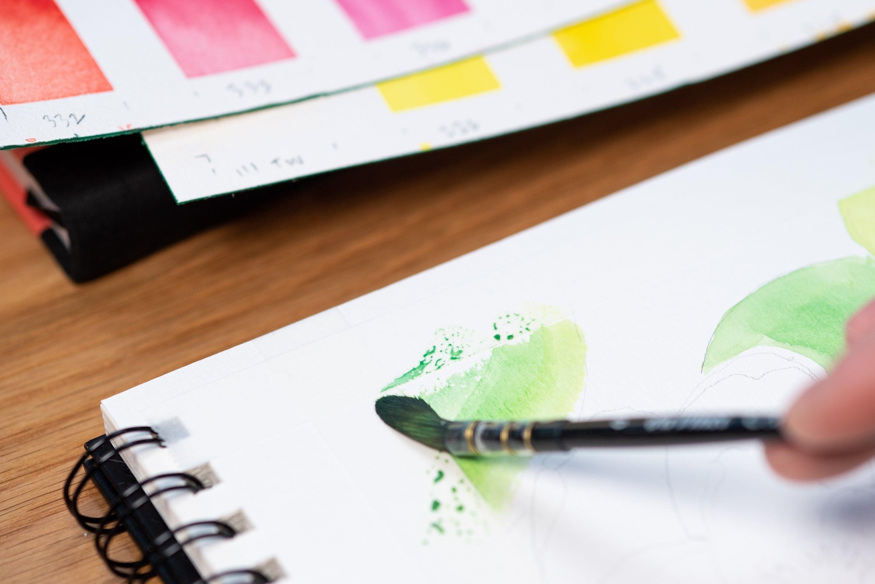 Schmincke - Akademie Watercolor Half Pan, #333 Carmine - St. Louis Art Supply