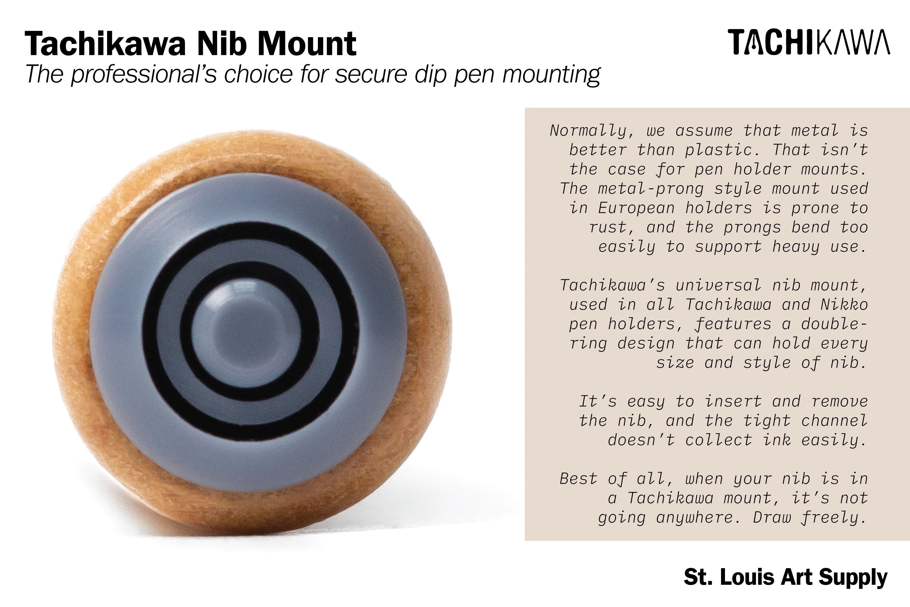 Tachikawa - Tachikawa T-40 Pen Holder - St. Louis Art Supply