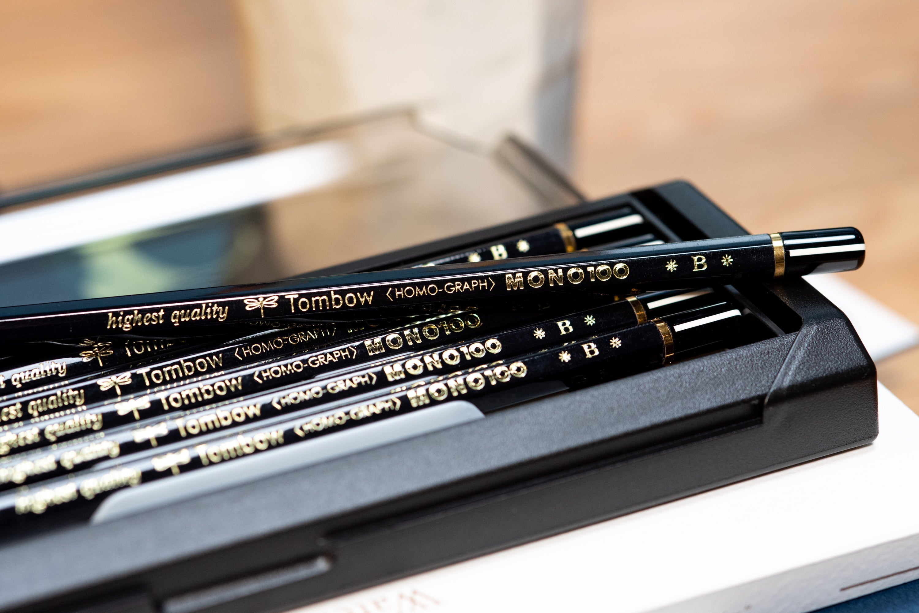 Tombow - MONO 100 Pencil, HB, Set of 12 - St. Louis Art Supply