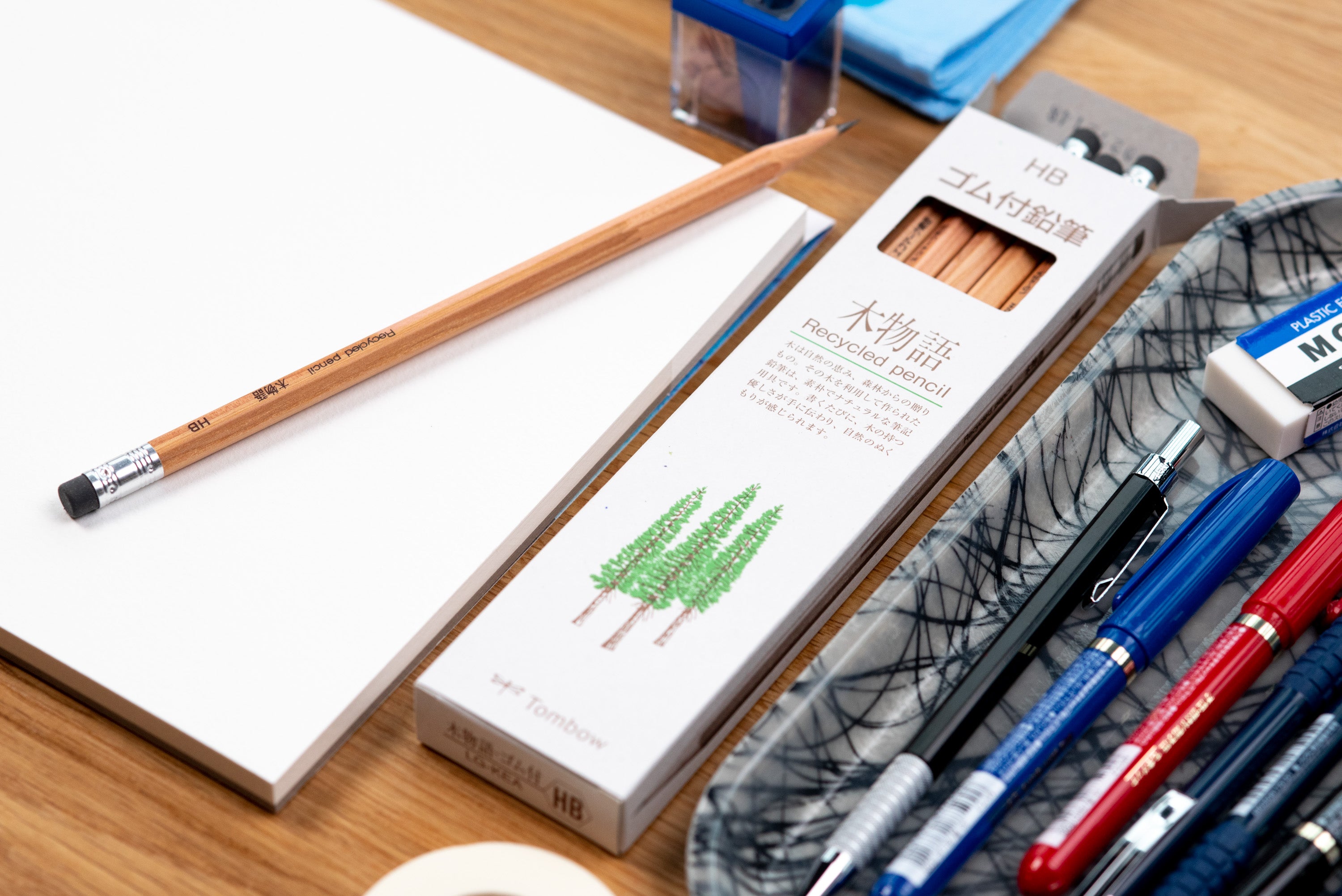 Tombow - Tombow Recycled Pencil, HB, Set of 12 - St. Louis Art Supply