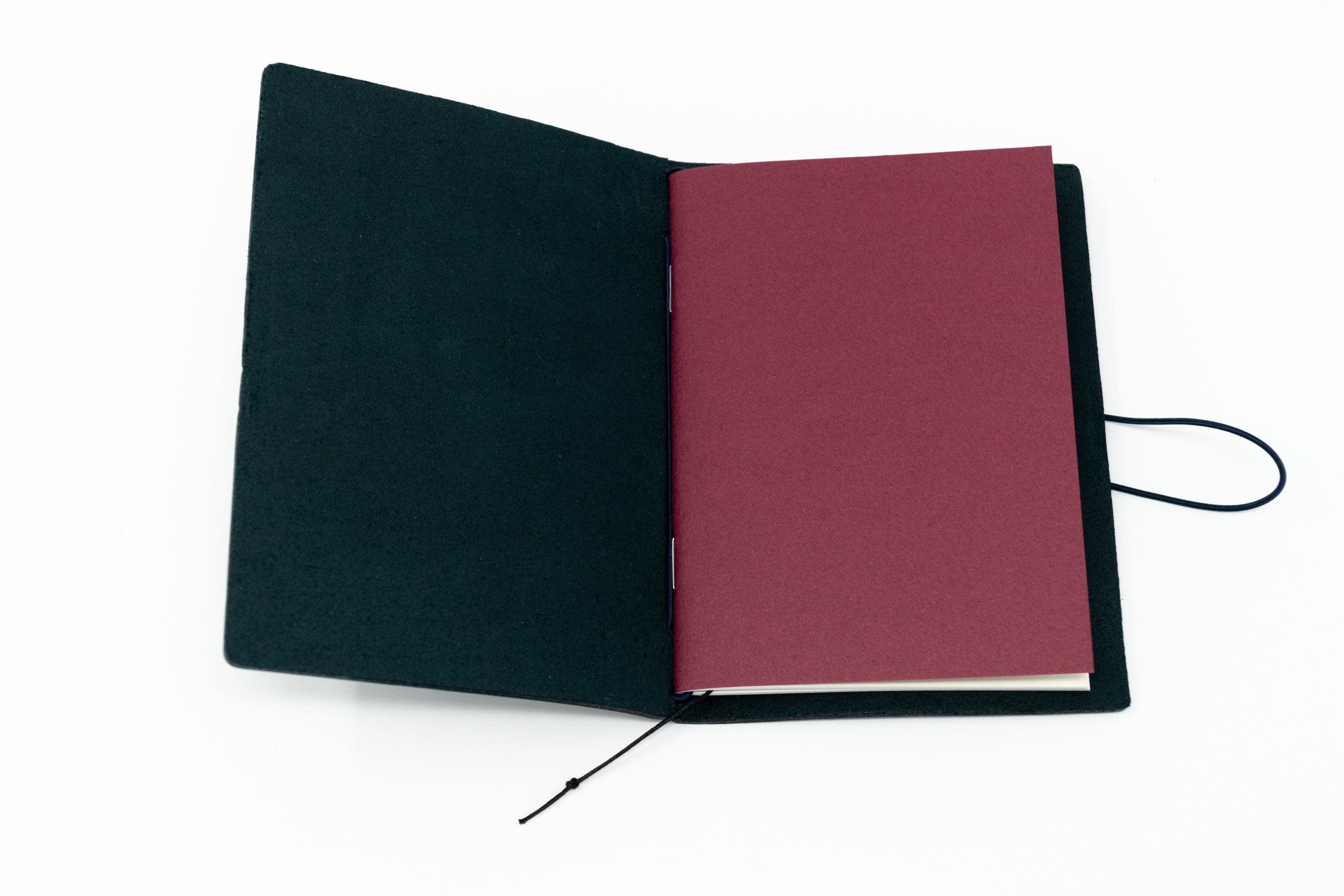 Traveler's Notebook Starter Set, Passport Size, BlueTraveler's Company