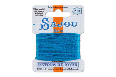 Retors du Nord Embroidery Floss, #2011 Turquoise