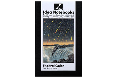 #203 Idea Notebooks, Set of Two, Black/Cream
