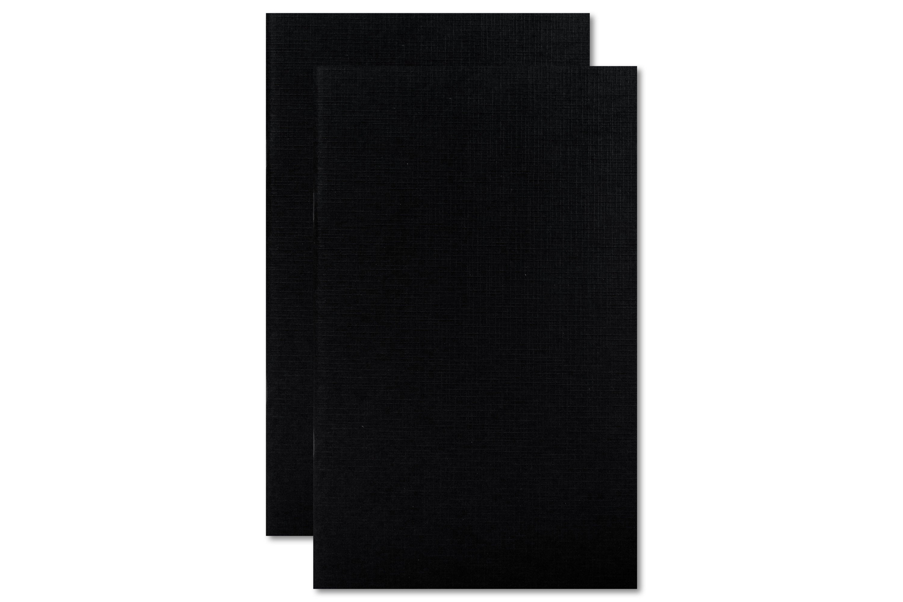 #203 Idea Notebooks, Set of Two, Black/Cream