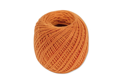 Olympus Thin Sashiko Thread, #204 Carrot Orange
