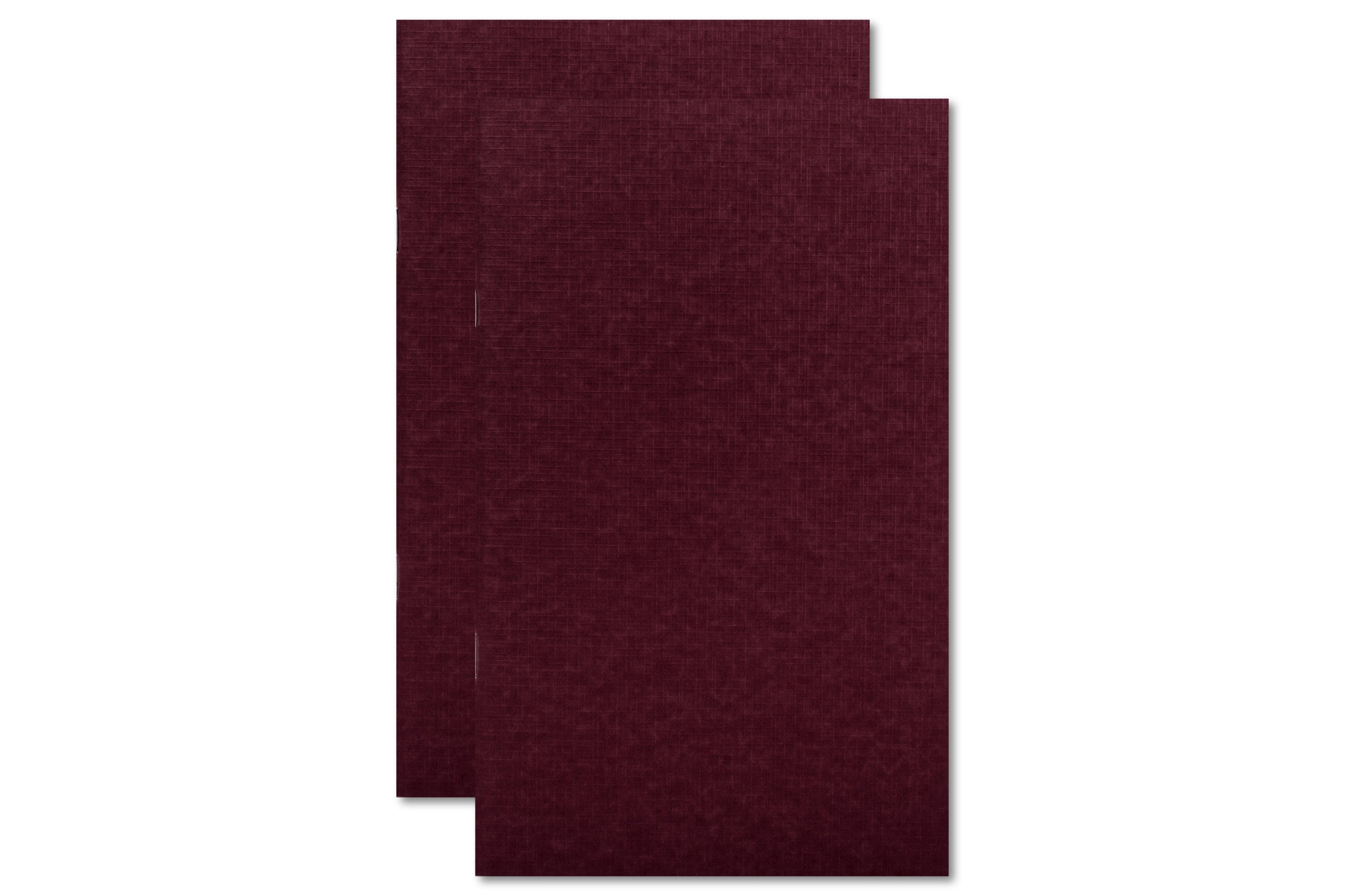 #204 Idea Notebooks, Set of Two, Wine/White