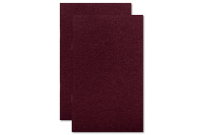 #204 Idea Notebooks, Set of Two, Wine/White