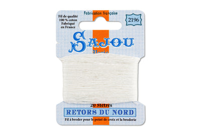 Retors du Nord Embroidery Floss, #2196 Ivory