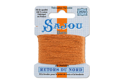 Retors du Nord Embroidery Floss, #2570 Honey