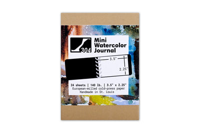 #304 Mini Watercolor Journal, Cold Press