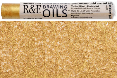 R&F Drawing Oils #3101, Ancient Gold