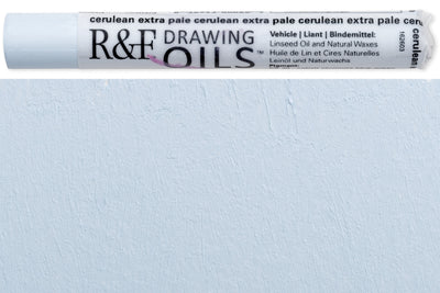 R&F Drawing Oils #3108, Cerulean Extra Pale