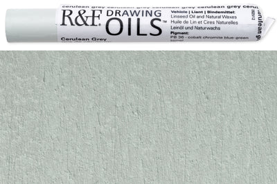 R&F Drawing Oils #3109, Cerulean Grey