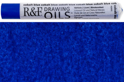 R&F Drawing Oils #3112, Cobalt Blue