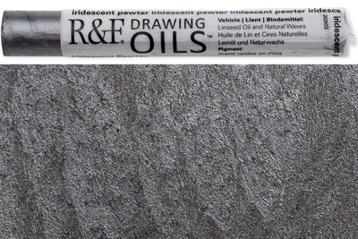 R&F Drawing Oils #3114, Iridescent Pewter