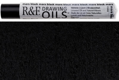 R&F Drawing Oils #3118, Mars Black