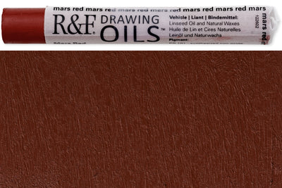 R&F Drawing Oils #3119, Mars Red