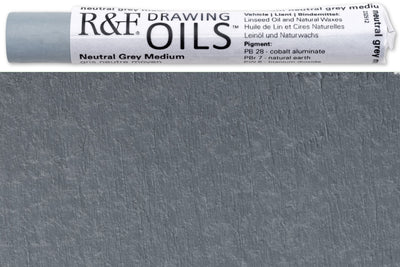R&F Drawing Oils #3122, Neutral Gray Medium