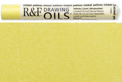 R&F Drawing Oils #3123, Nickel Yellow