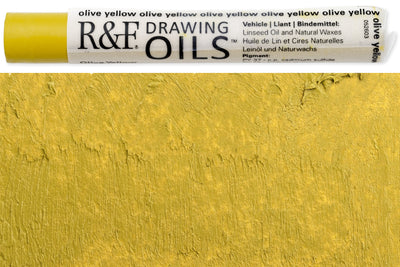 R&F Drawing Oils #3124, Olive Yellow