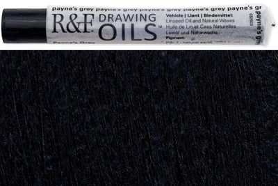 R&F Drawing Oils #3125, Payne's Grey