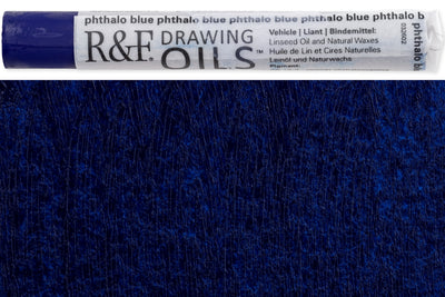 R&F Drawing Oils #3127, Phthalo Blue