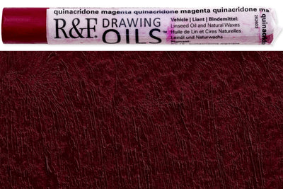 R&F Drawing Oils #3129, Quinacridone Magenta