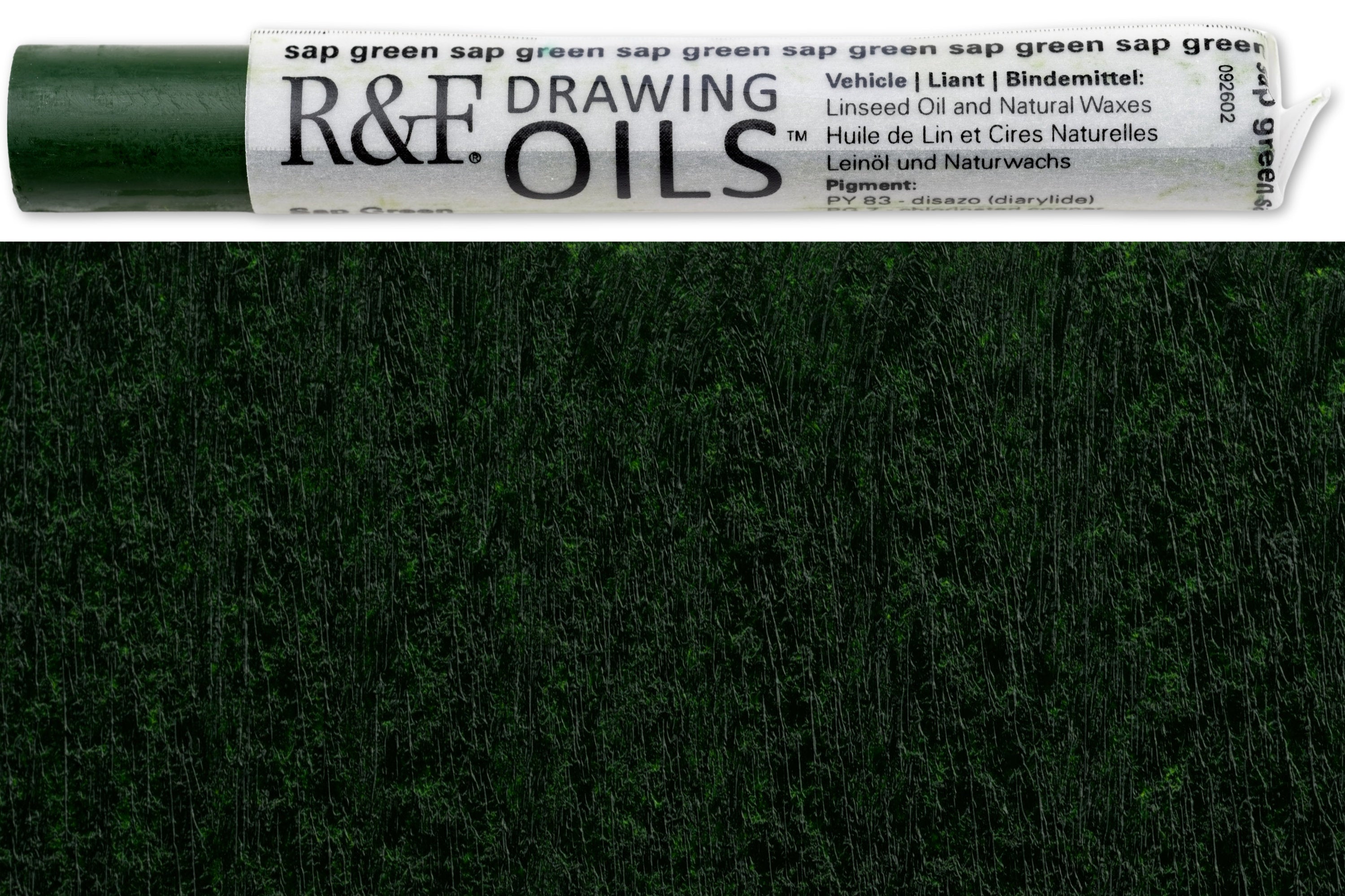 R&F Drawing Oils #3133, Sap Green
