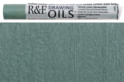 R&F Drawing Oils #3134, Turkey Umber Pale