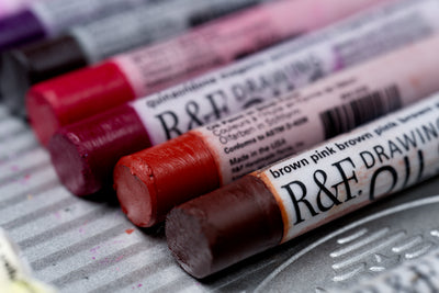 R&F Drawing Oils, Introductory Set of 6