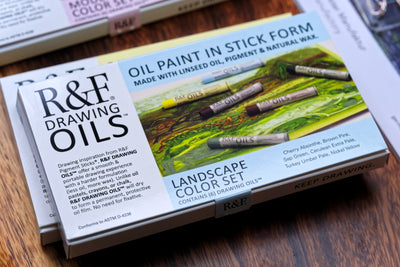 R&F Drawing Oils, Landscape Set of 6