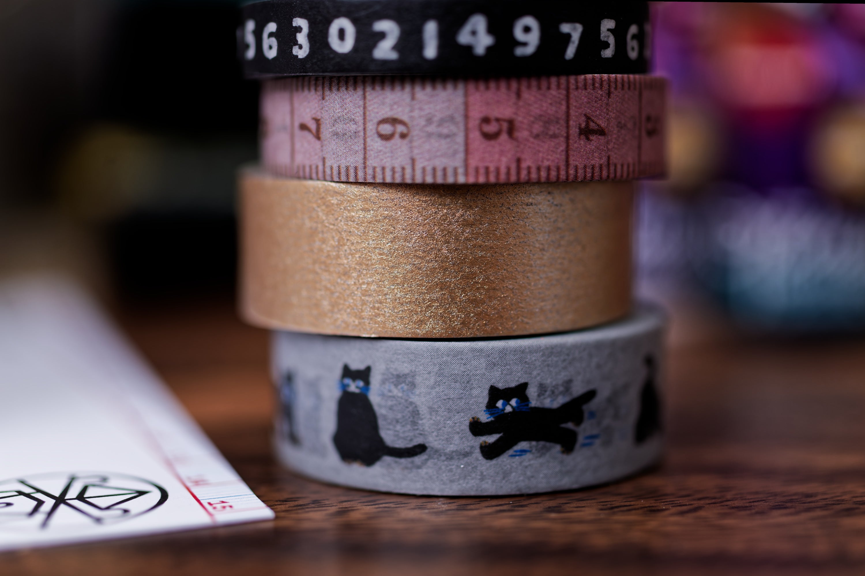 mt Washi Tape, 15 mm, High Brightness Gold