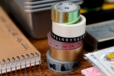 mt Washi Tape, 15 mm, Silky White