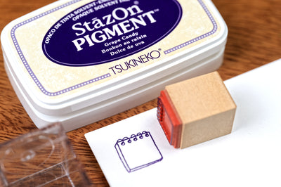 StazOn All-Surface Pigment Ink Pad, Lemon Drop