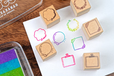 Balloon Rubber Stamp, ¾"