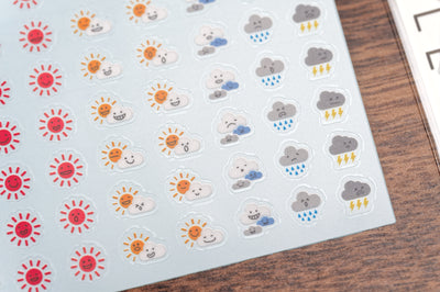 Mini Weather Sticker Sheet