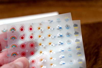 Mini Weather Sticker Sheet