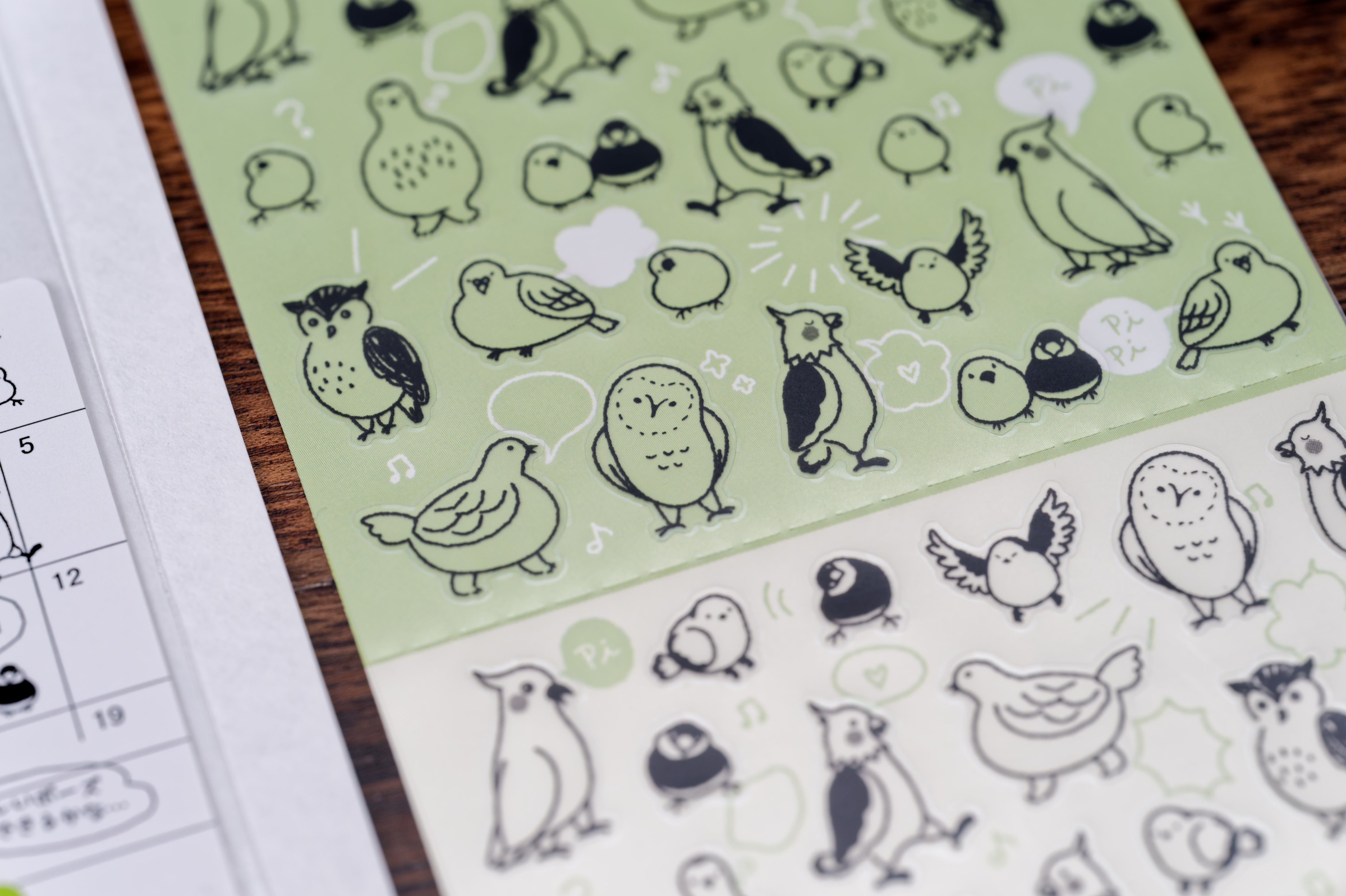 Chatty Birds Sticker Sheet