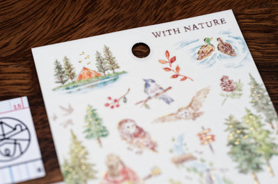 Birdwatching Washi Sticker Sheet