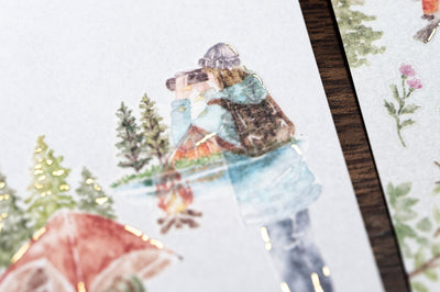 Birdwatching Washi Sticker Sheet