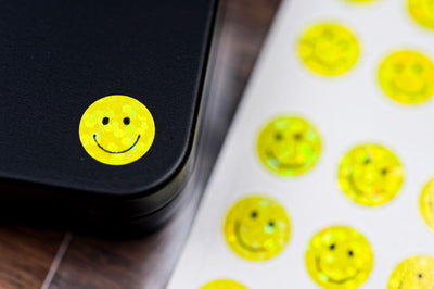 Shiny Smilies Sticker Sheet