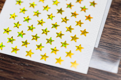 Shiny Stars Sticker Sheet