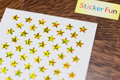 Shiny Stars Sticker Sheet