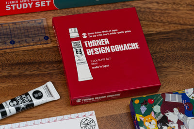 Turner Design Gouache, Color Theory Set of 5