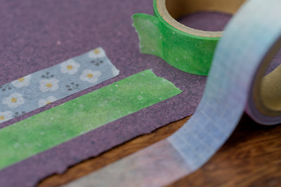 Green Nebula Washi Tape