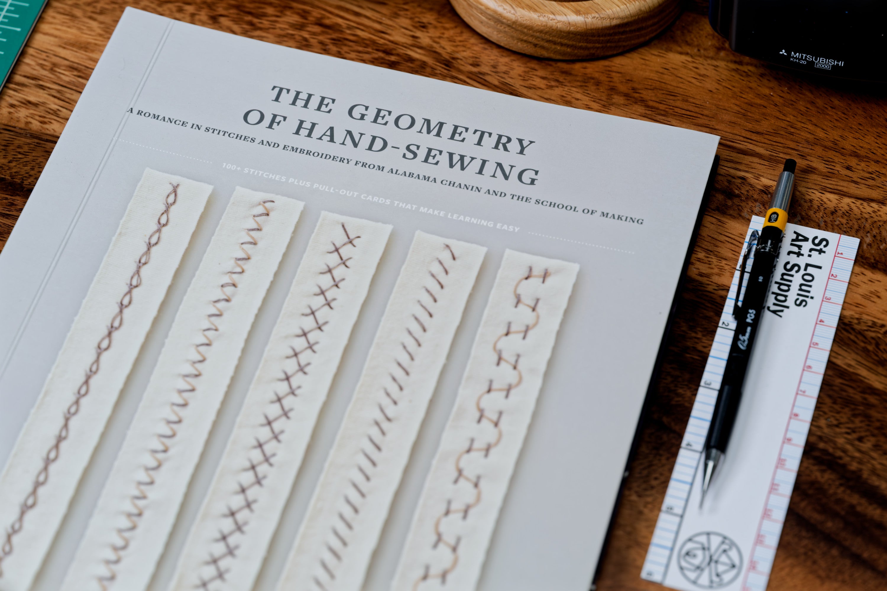 The Geometry of Hand-Sewing