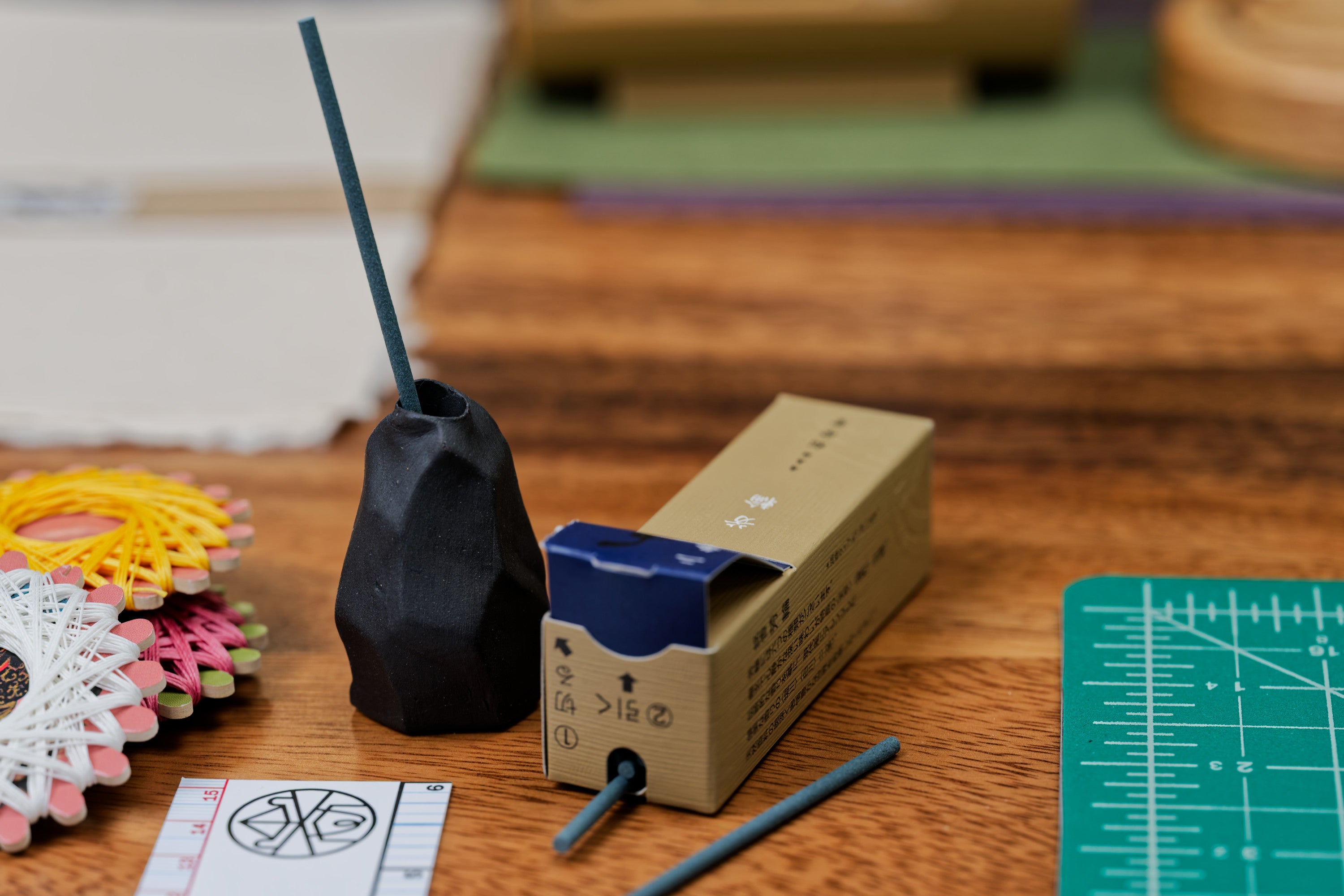 Faceted Incense Holder
