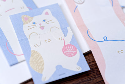 Long Cat Memo Paper (Pack of 18)